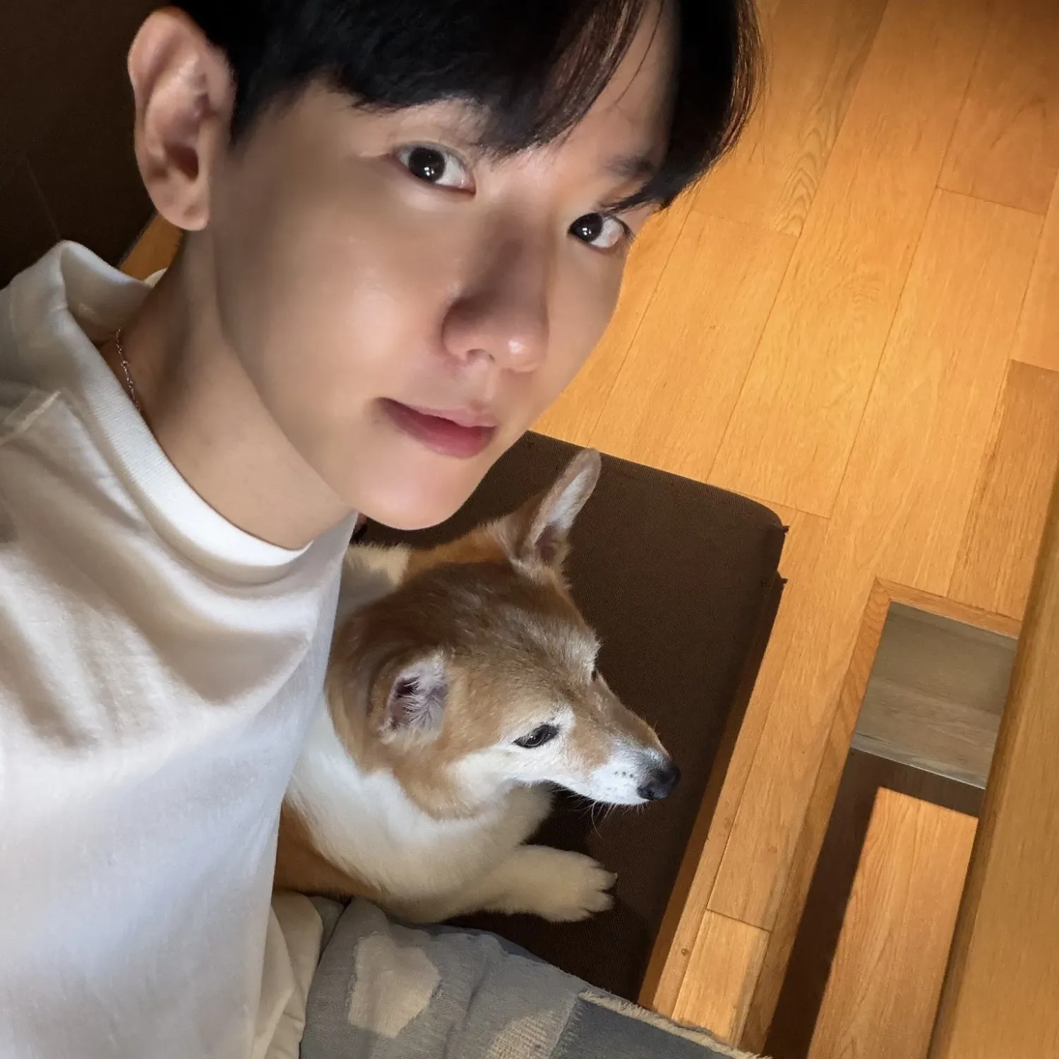 A moment captured by a fan of Baekhyun