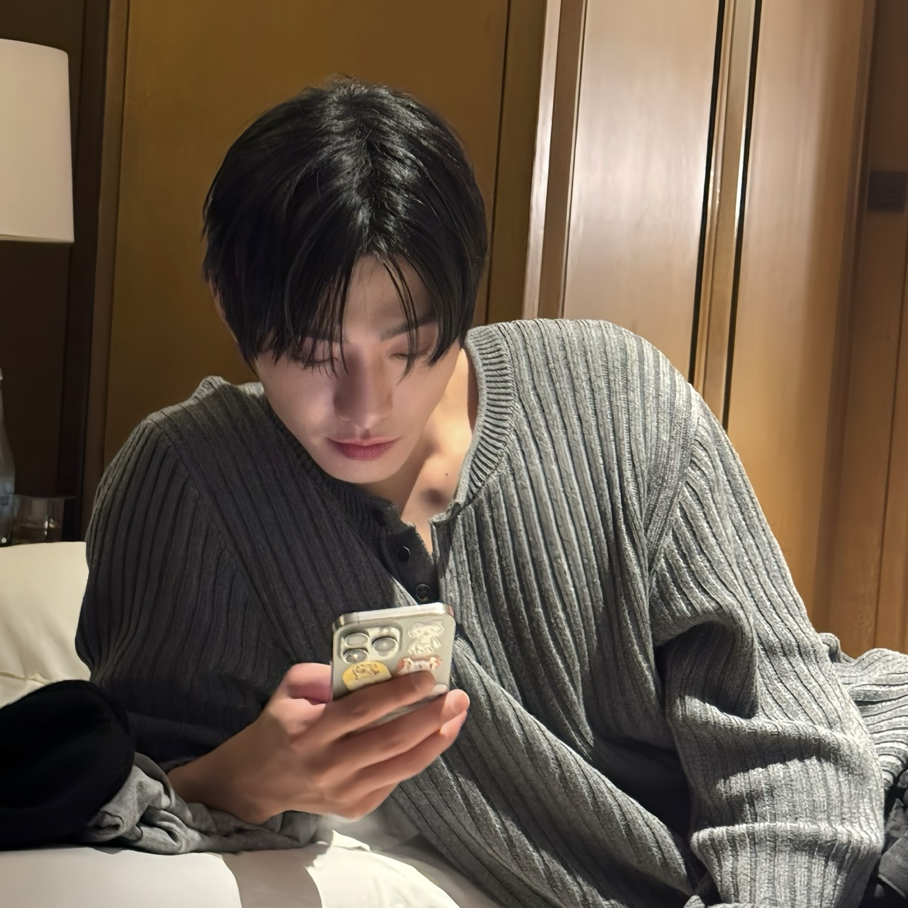 Recent activity shot of Ahn Hyoseop