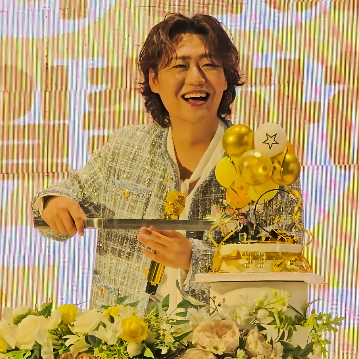 A moment captured by a fan of Min Soohyun