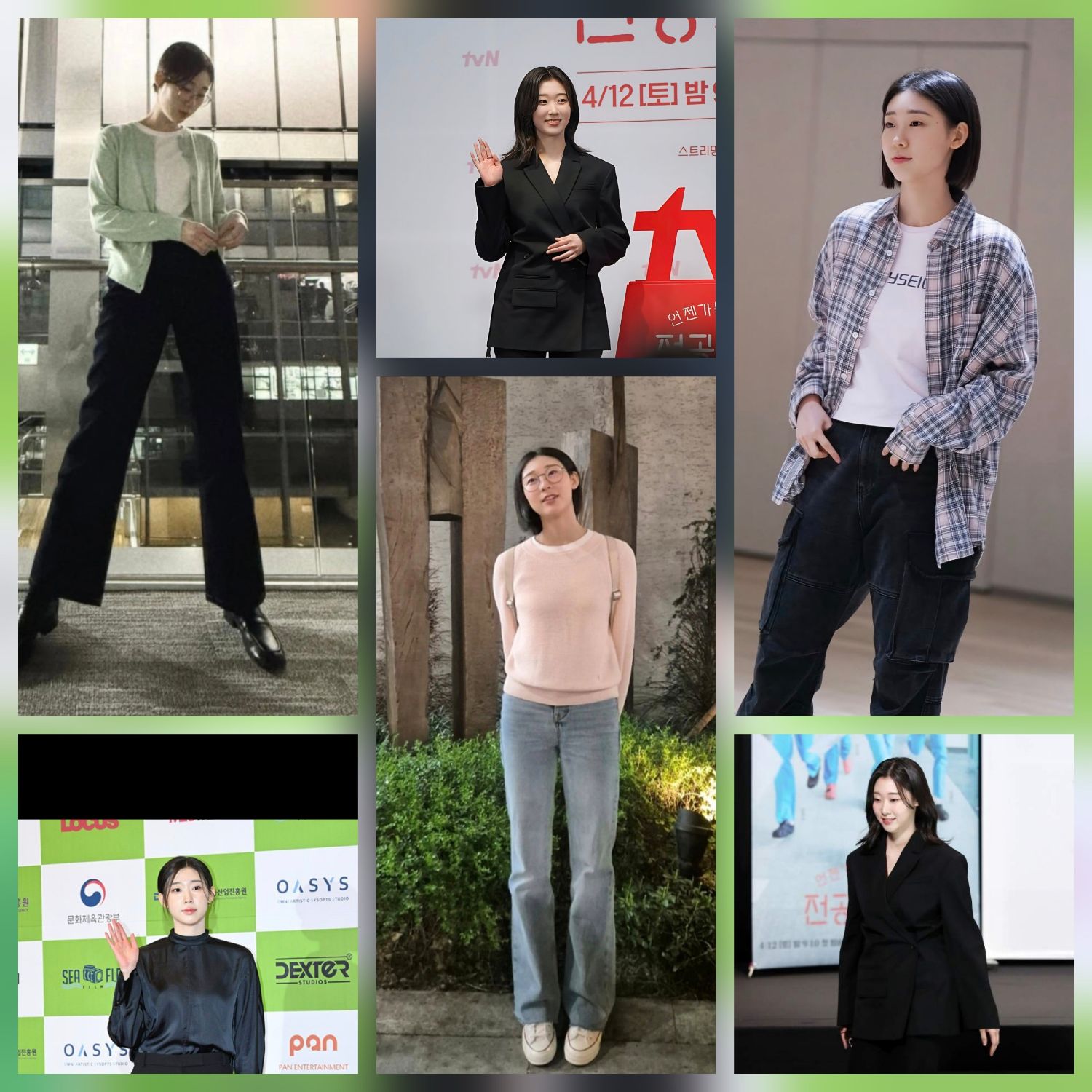 Behind-the-scenes cut of Han Yeji