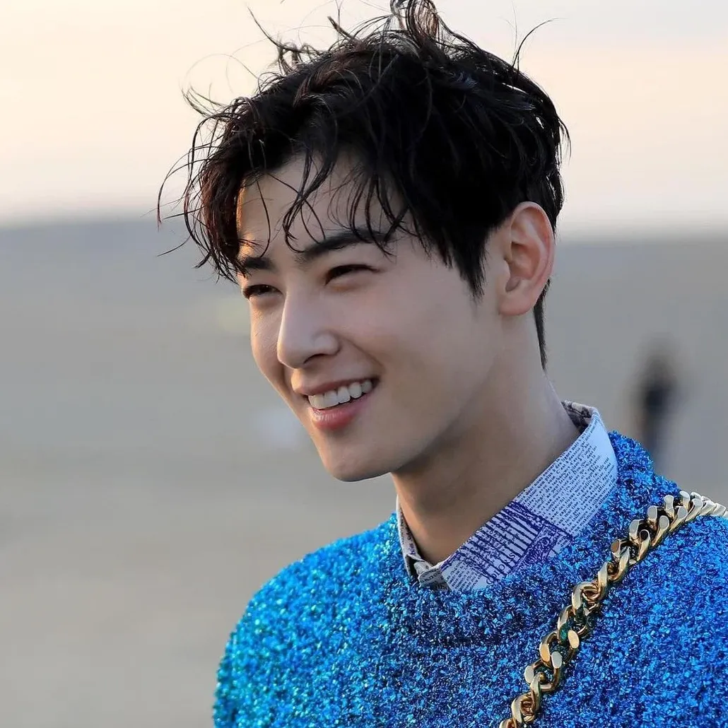 Recent activity shot of Cha Eunwoo