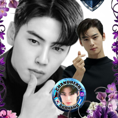 Behind-the-scenes cut of Cha Eunwoo