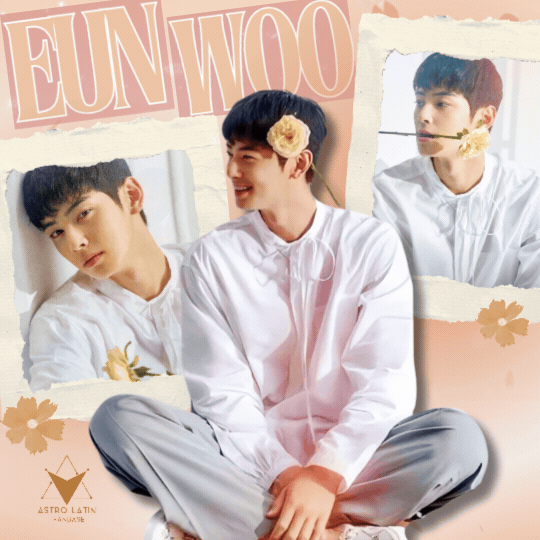 Behind-the-scenes cut of Cha Eunwoo