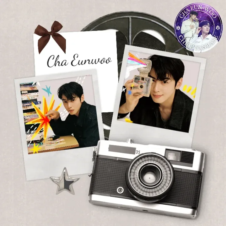 Behind-the-scenes cut of Cha Eunwoo