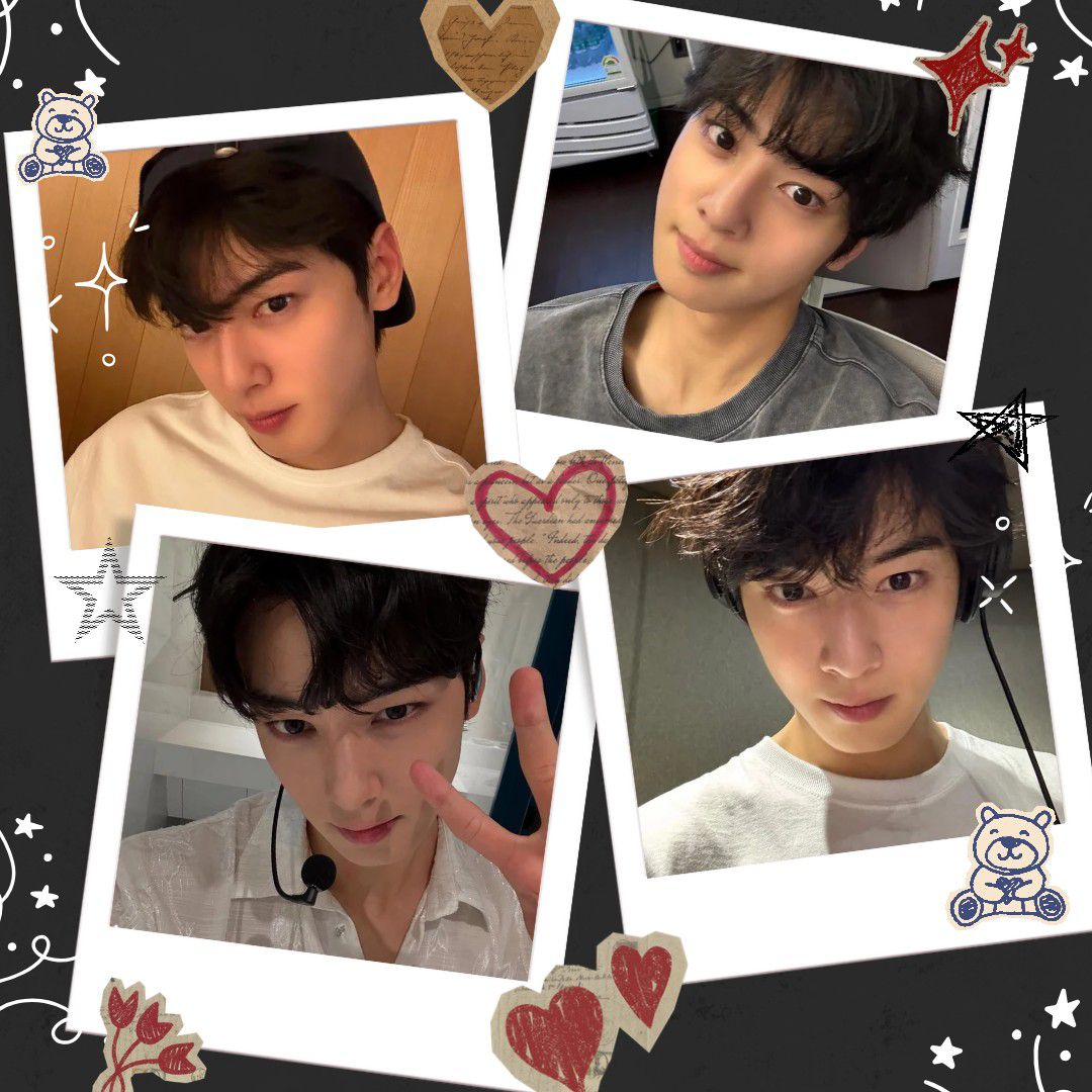 Cuplikan di balik layar dari Cha Eunwoo