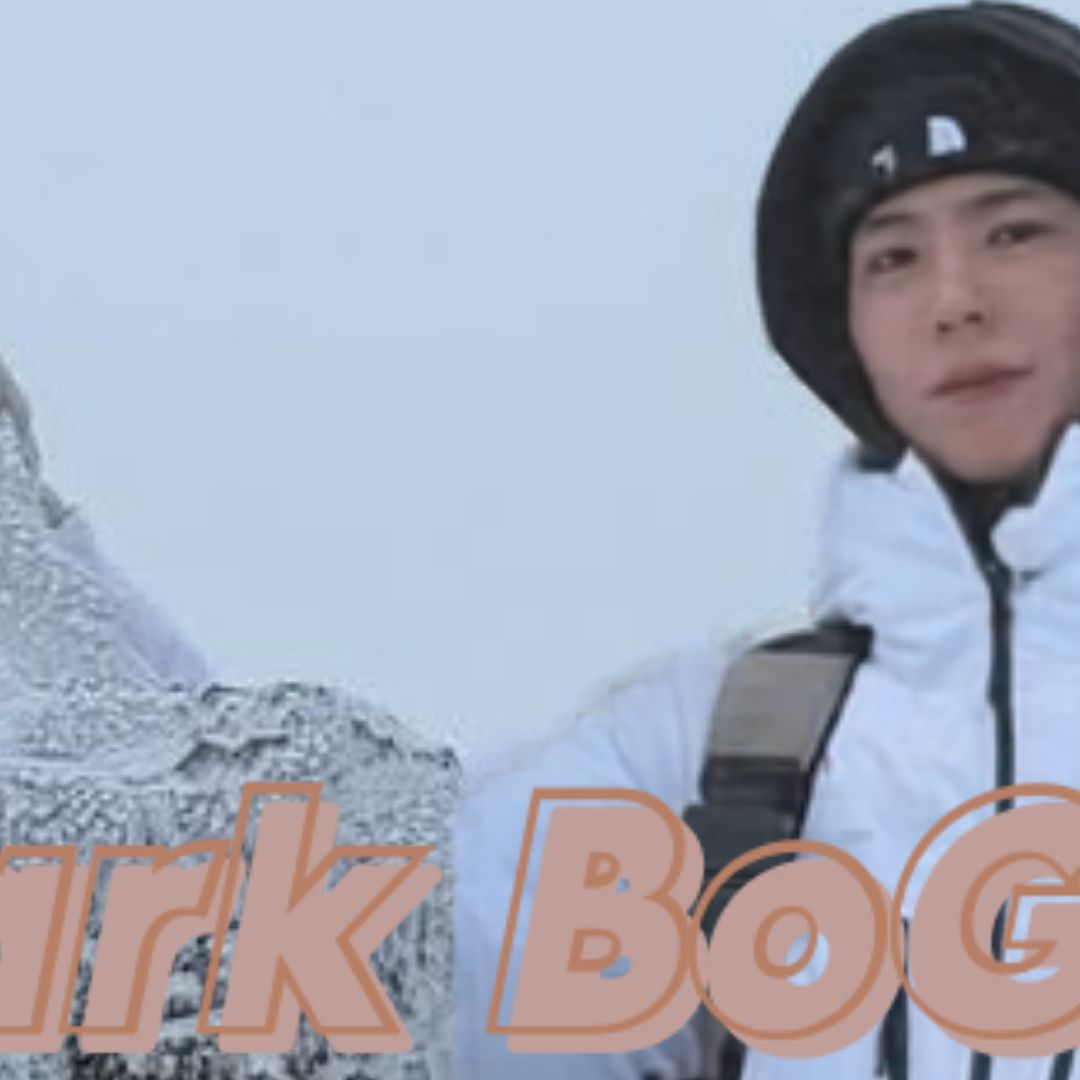 Recent activity shot of Park Bogum