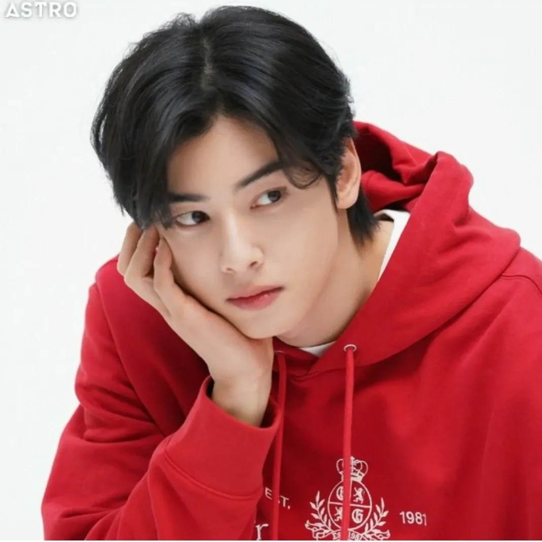A moment captured by a fan of Cha Eunwoo