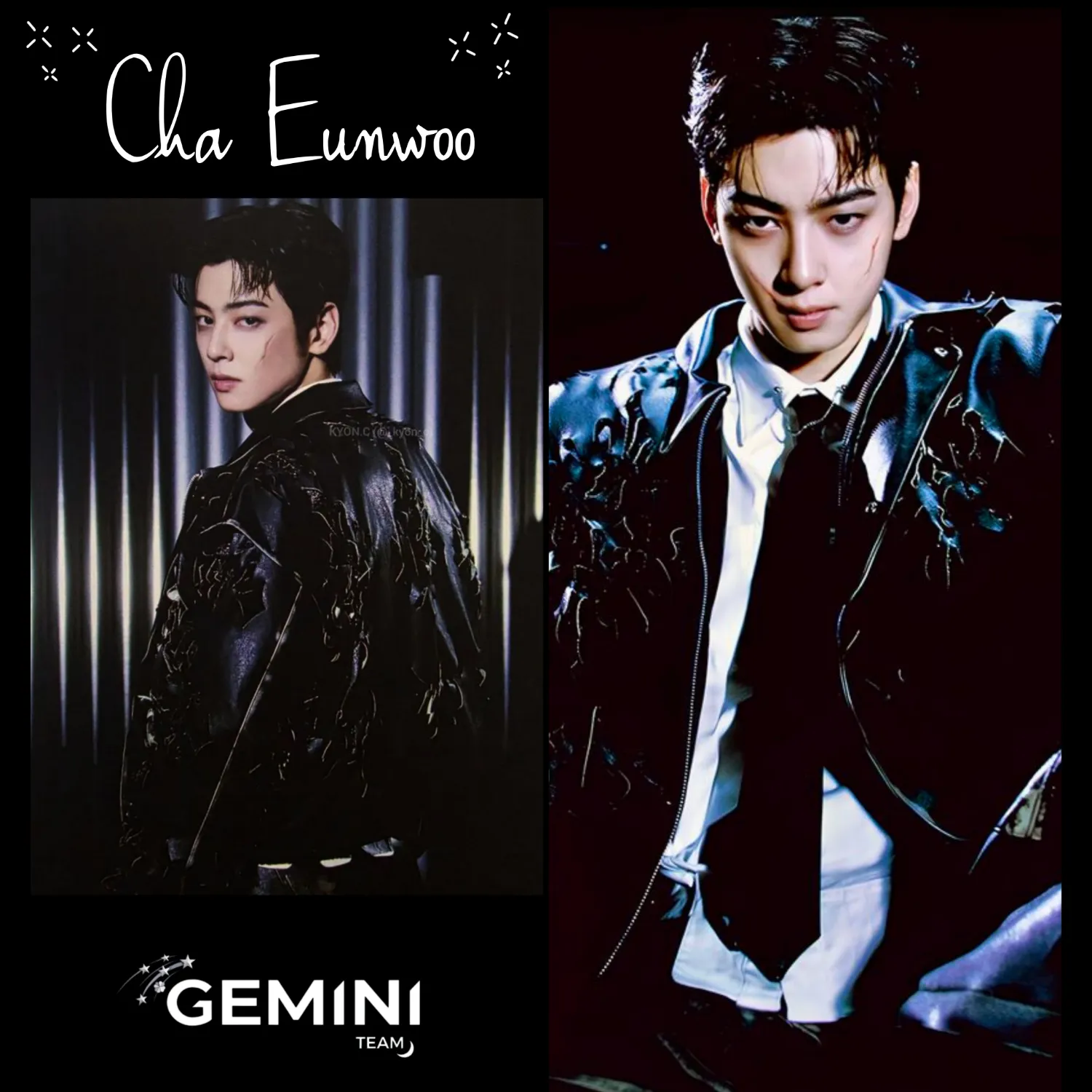 Behind-the-scenes cut of Cha Eunwoo