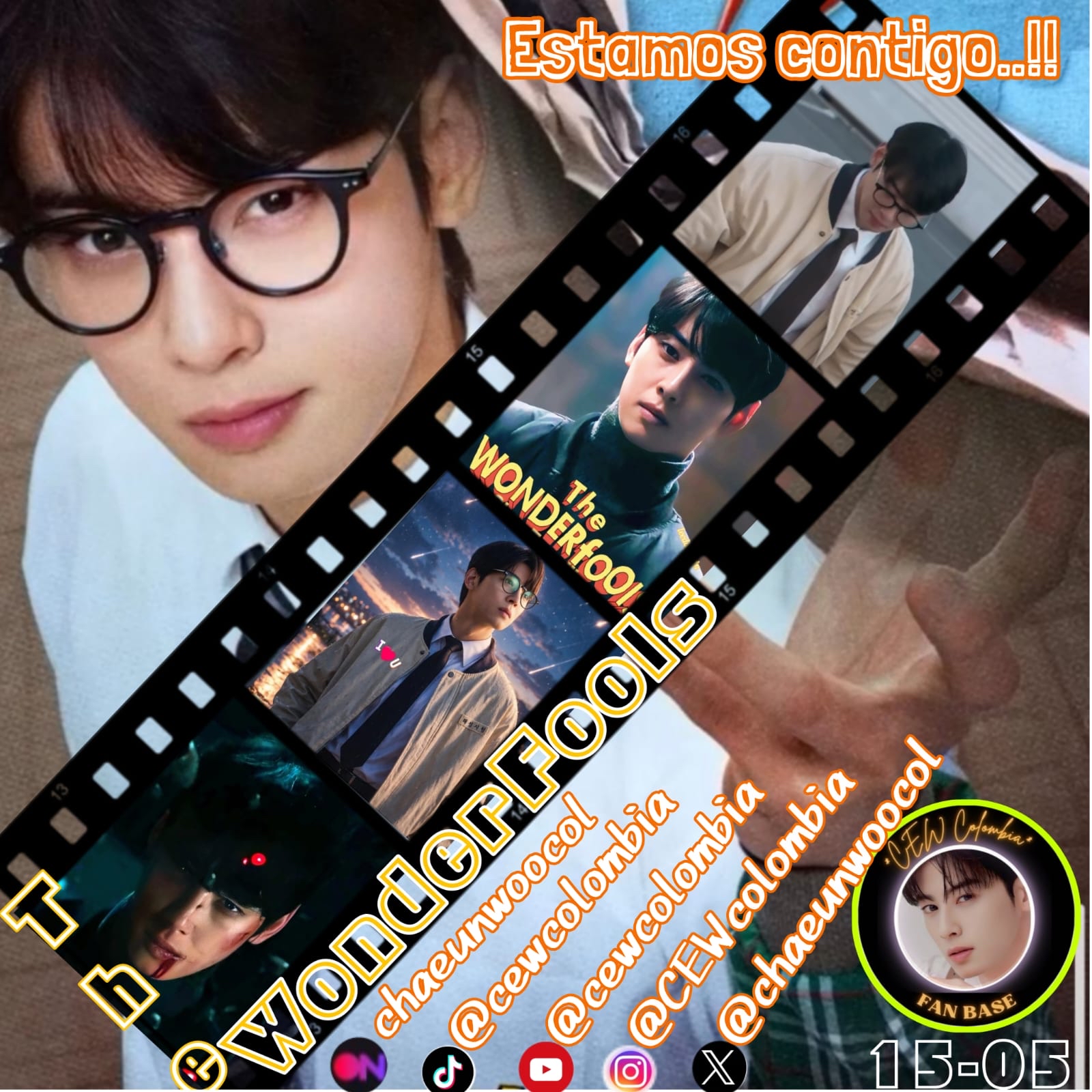 Recent activity shot of Cha Eunwoo