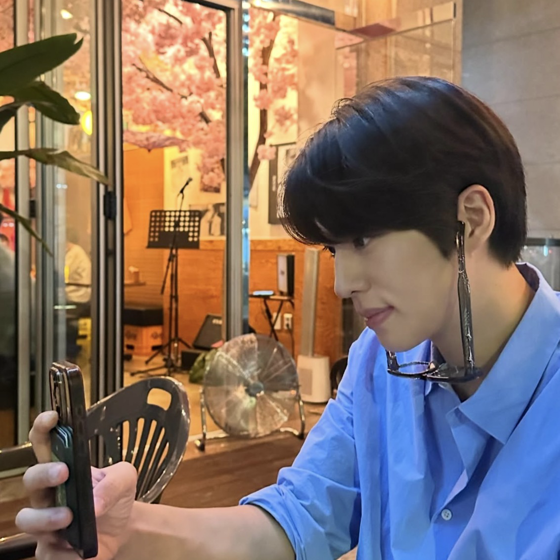 Recent activity shot of Cho Hangyul