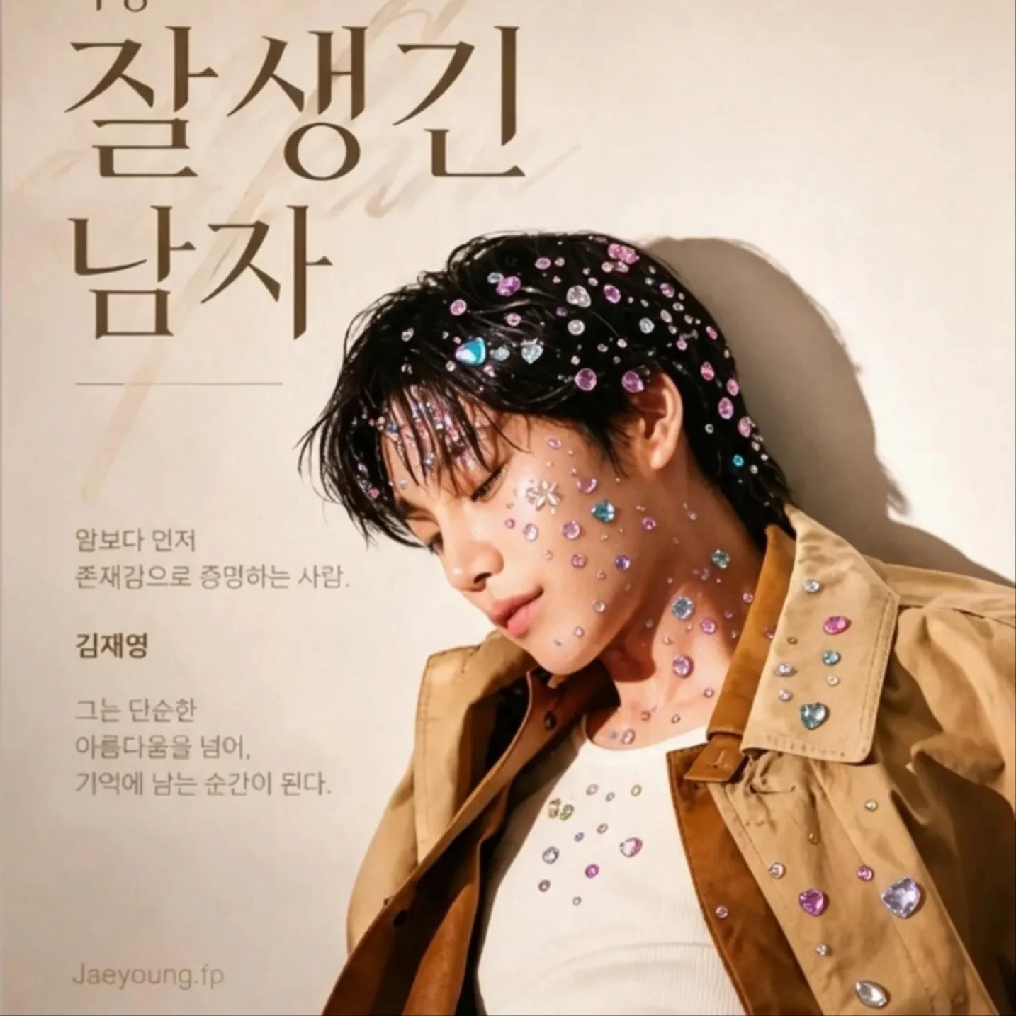 Behind-the-scenes cut of Kim Jaeyoung