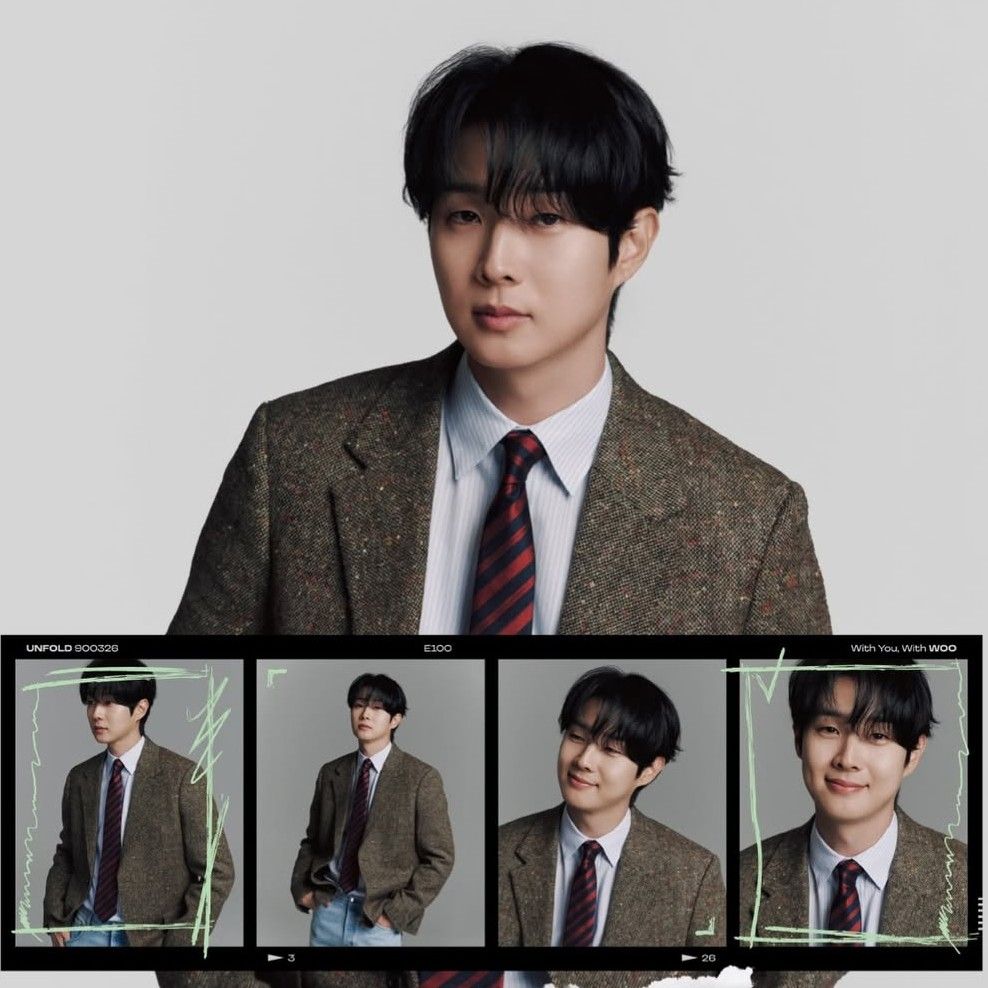 A moment captured by a fan of Choi Wooshik