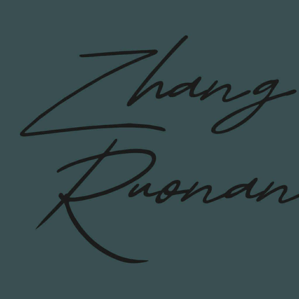 A moment captured by a fan of Zhang Ruonan