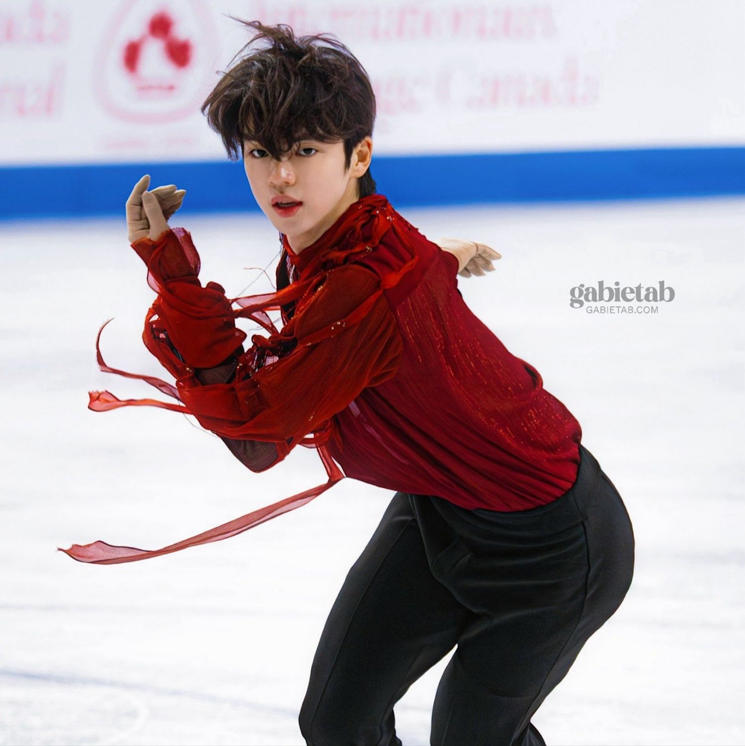 A moment captured by a fan of Cha Junhwan