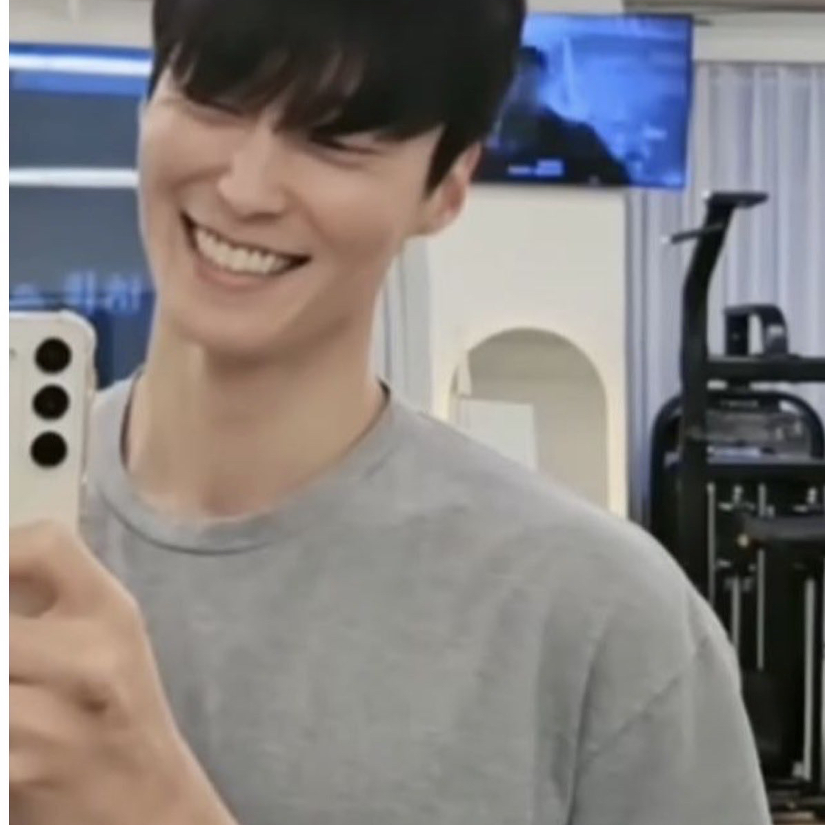 A moment captured by a fan of Heo Namjun