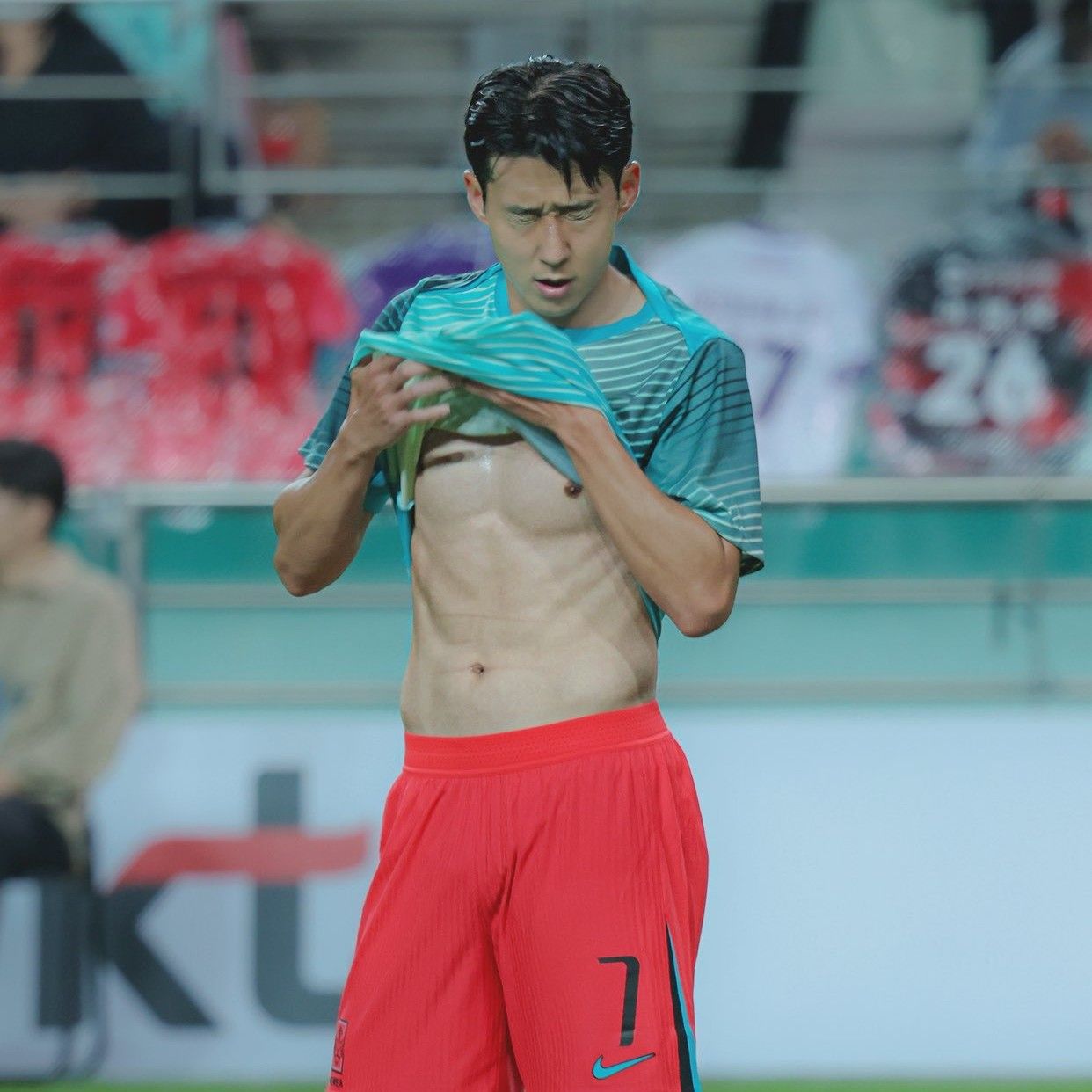 Momen yang diabadikan oleh penggemar Son Heungmin