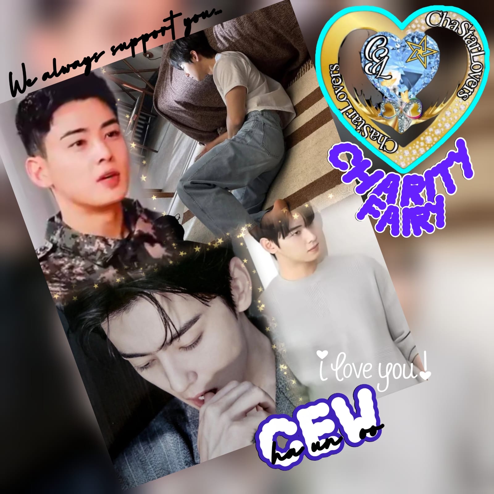 Cuplikan di balik layar dari Cha Eunwoo