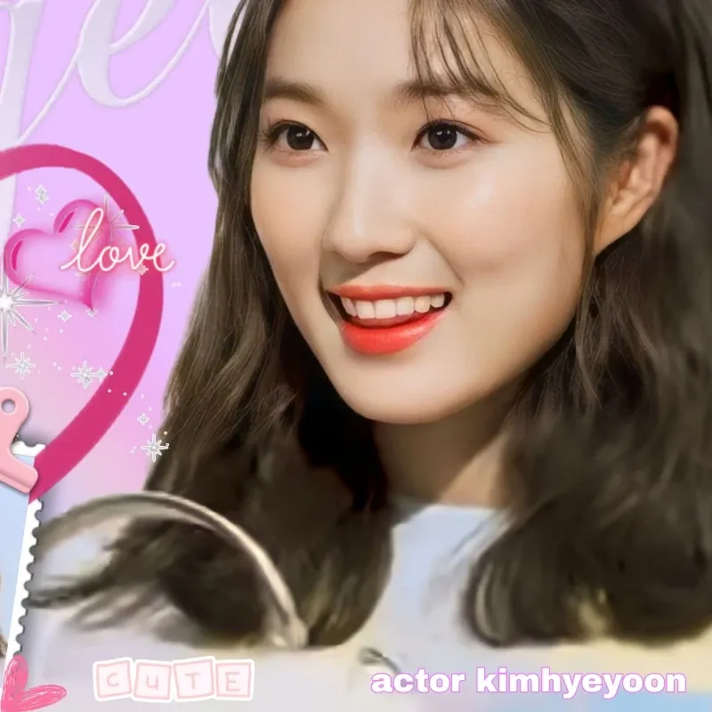 Behind-the-scenes cut of Kim Hyeyoon