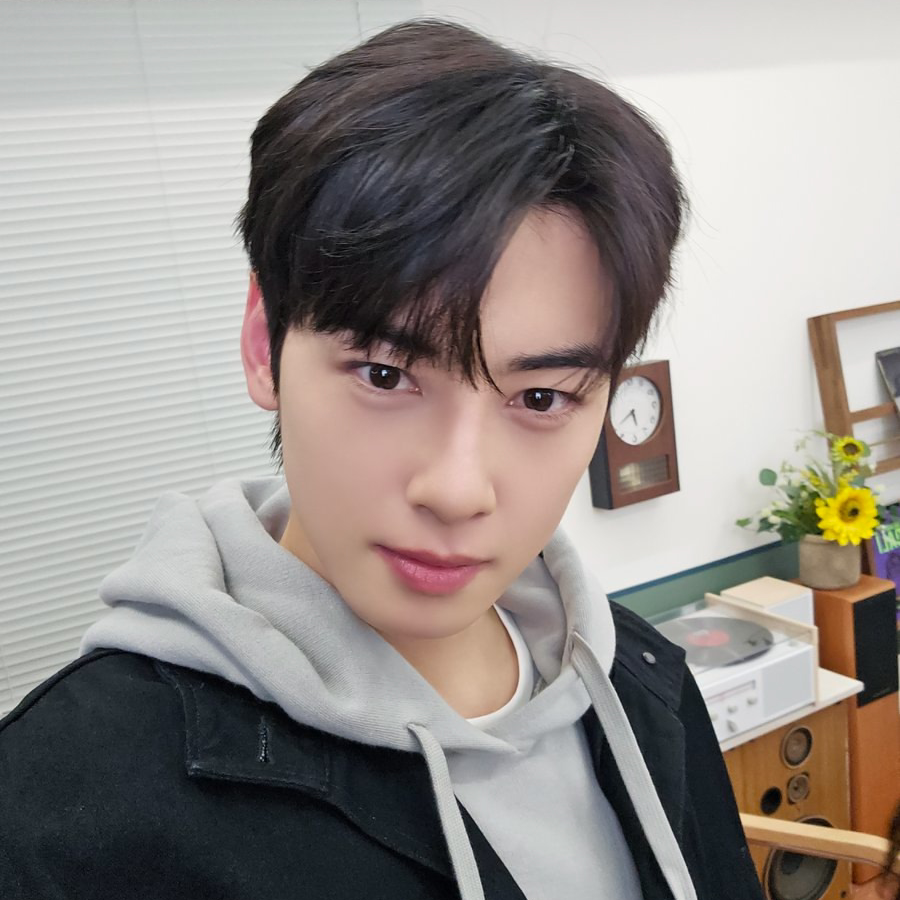 A moment captured by a fan of Cha Eunwoo