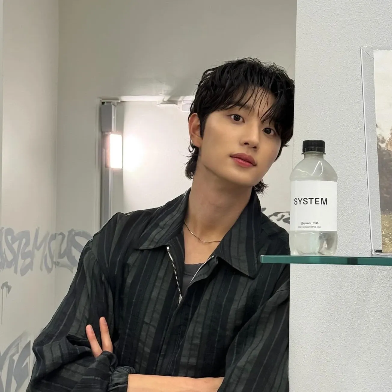 Recent activity shot of Kim Jaewon