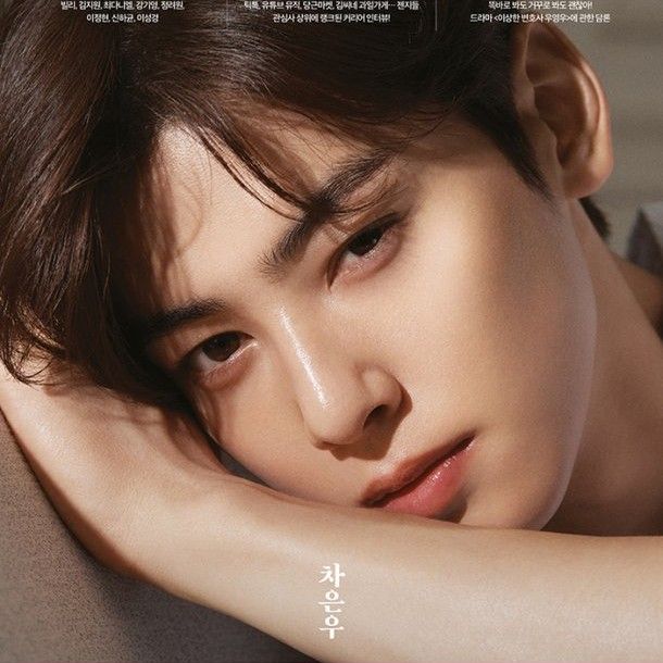 Behind-the-scenes cut of Cha Eunwoo