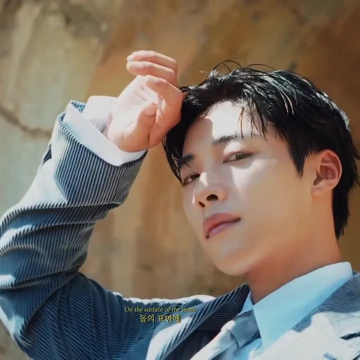 Behind-the-scenes cut of Woo Dohwan