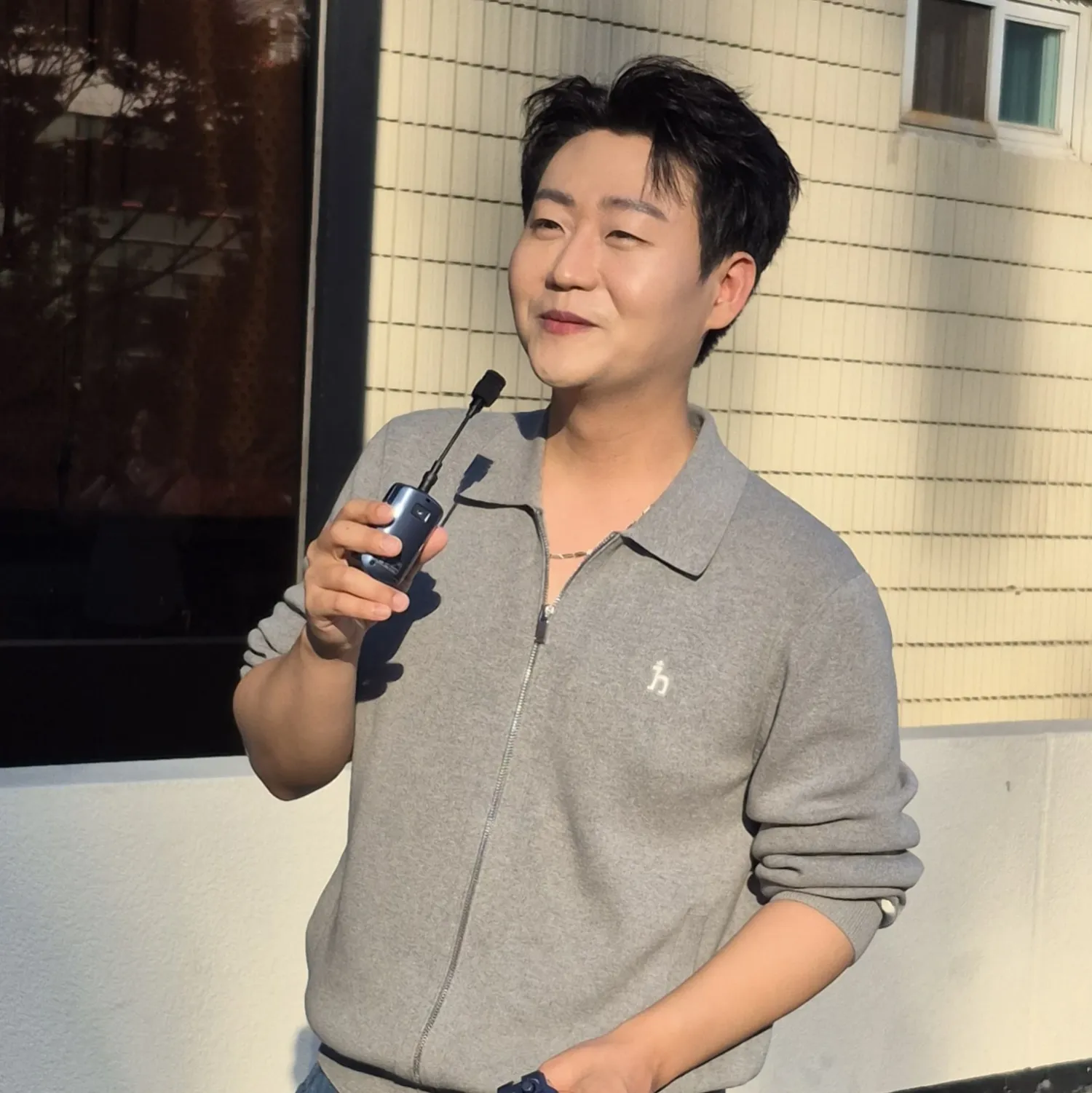 Recent activity shot of Min Soohyun