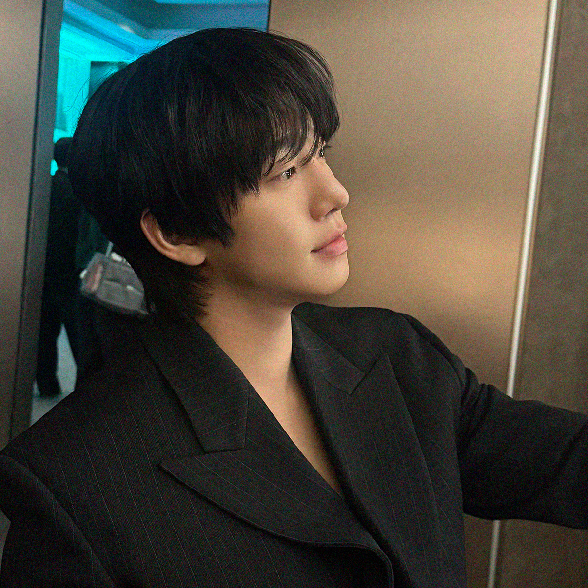 Behind-the-scenes cut of Ahn Hyoseop