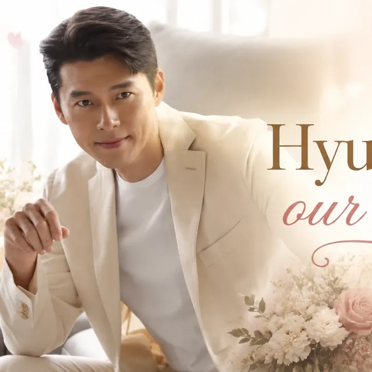 Cuplikan di balik layar dari Hyun Bin