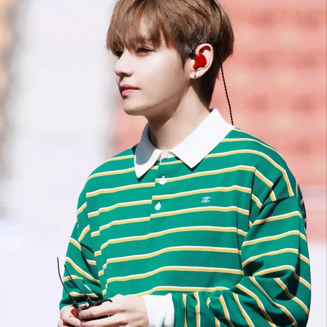 A moment captured by a fan of Kim Taehyung (V)