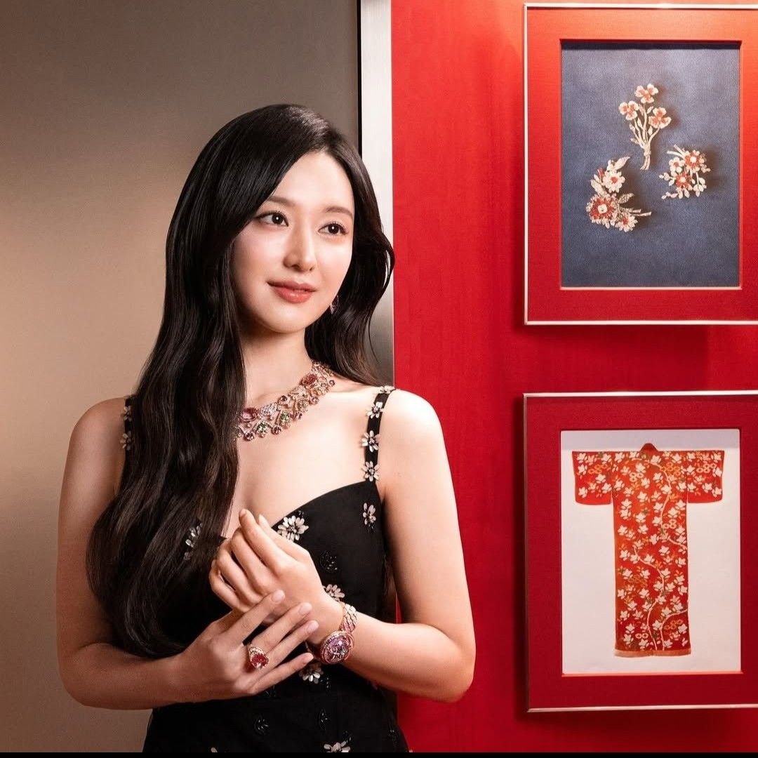 Behind-the-scenes cut of Kim Jiwon