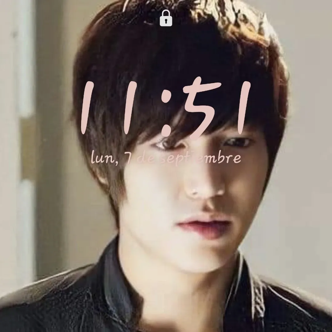 Recent activity shot of Lee Minho