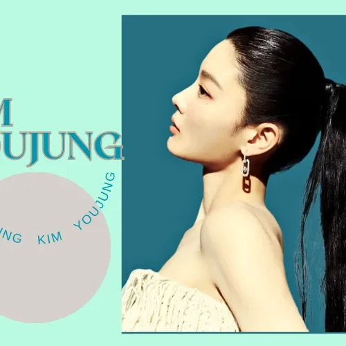 Behind-the-scenes cut of Kim Youjung