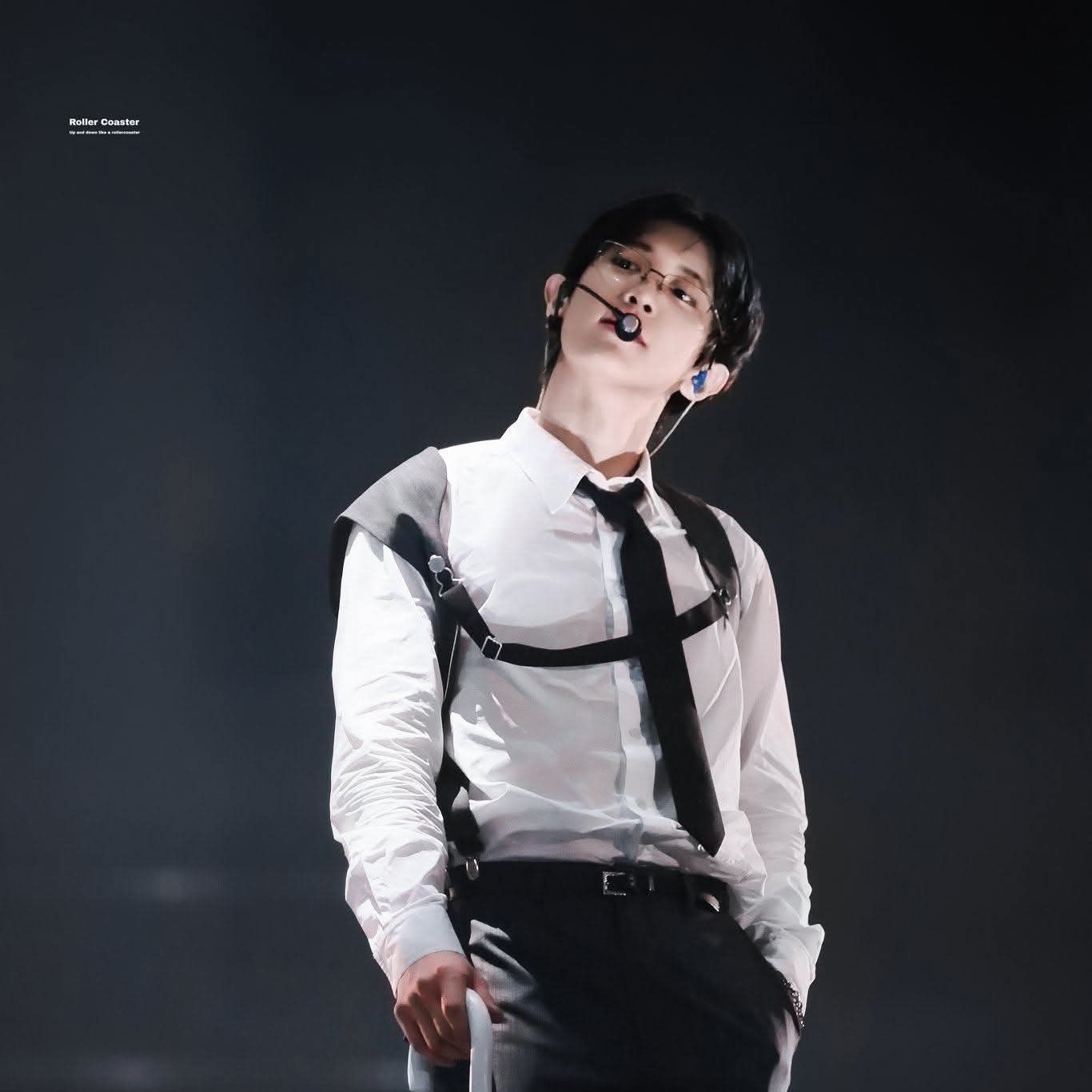 A moment captured by a fan of Chanyeol