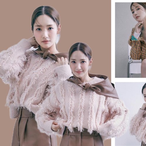 Behind-the-scenes cut of Park Minyoung