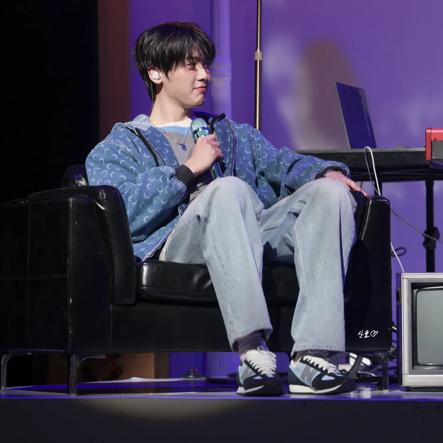 Behind-the-scenes cut of Yoon Sanha