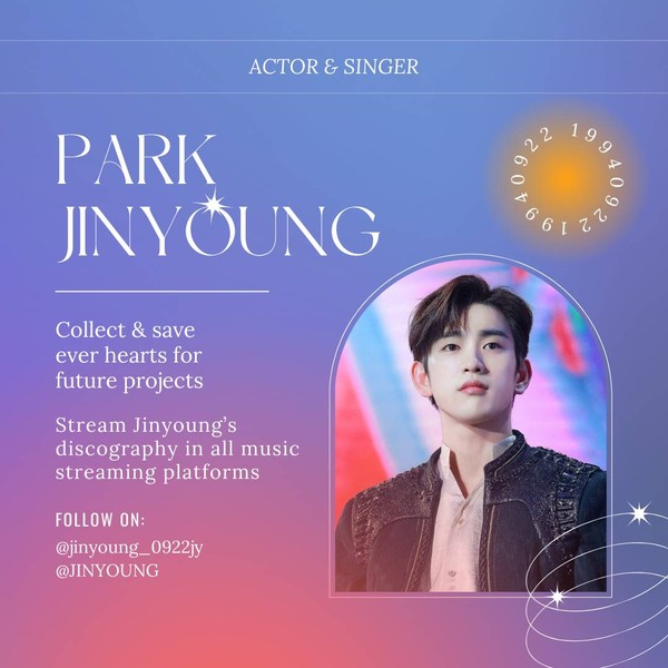 Popular profile photo of Park Jinyoung loved by fans