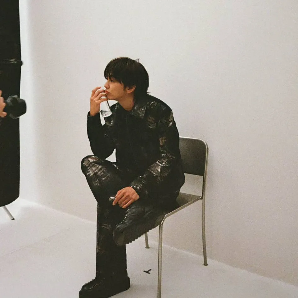 Behind-the-scenes cut of Yoo Seungho