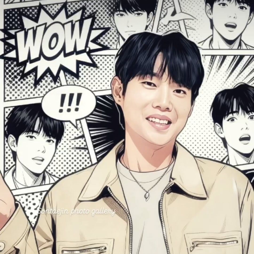 Recent activity shot of Son Taejin