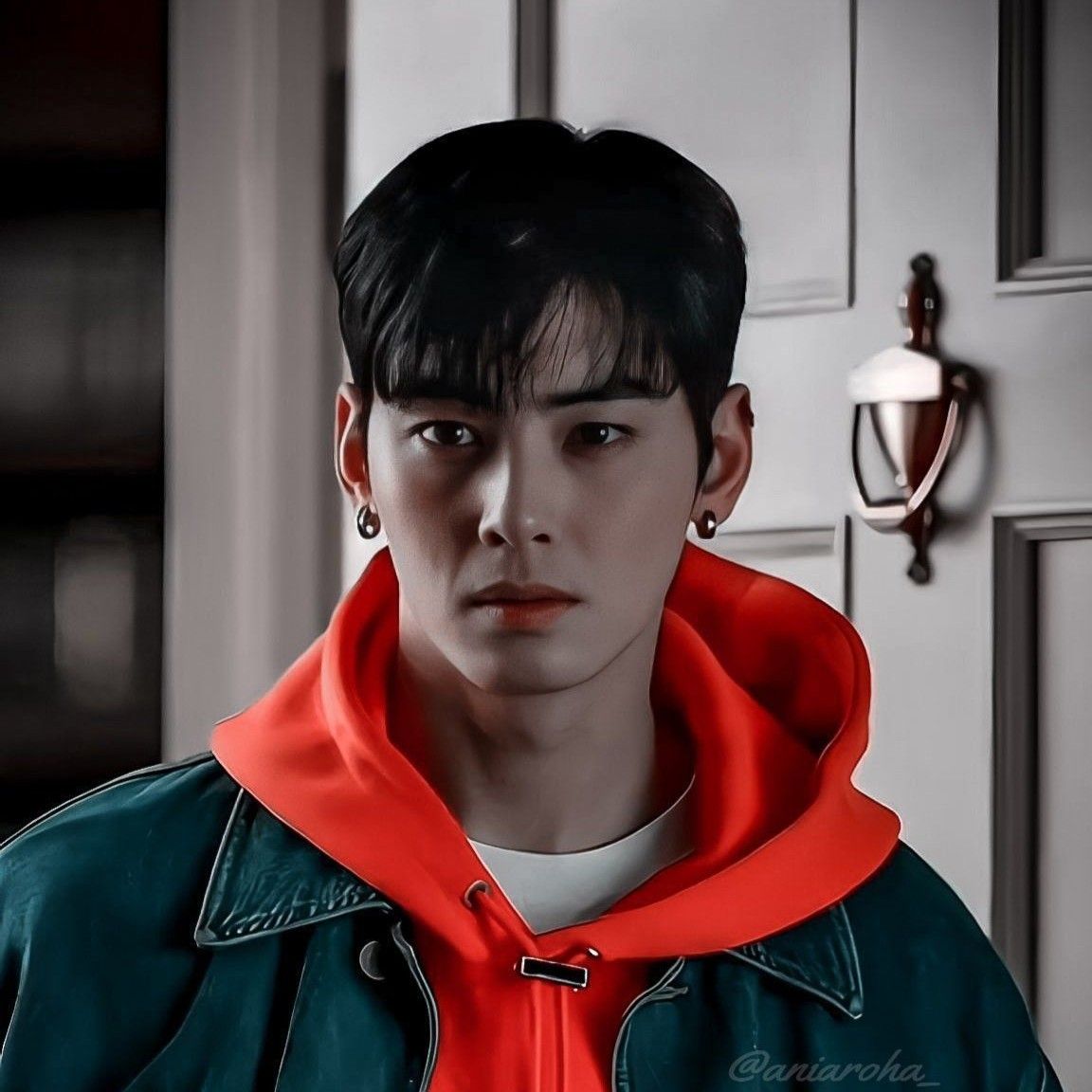 A moment captured by a fan of Cha Eunwoo