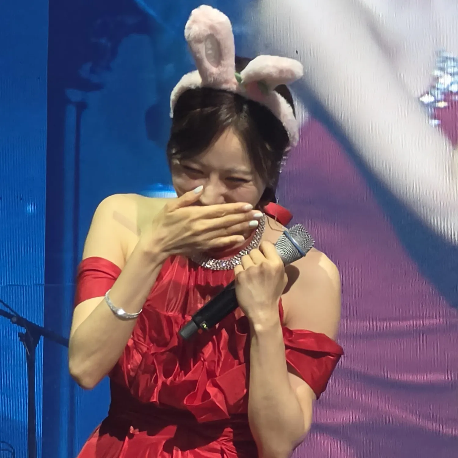 A moment captured by a fan of Gu Sukyung