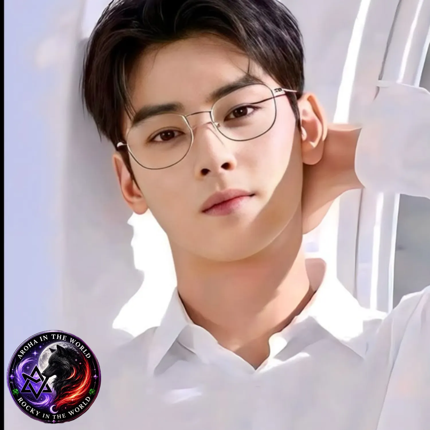 Behind-the-scenes cut of Cha Eunwoo