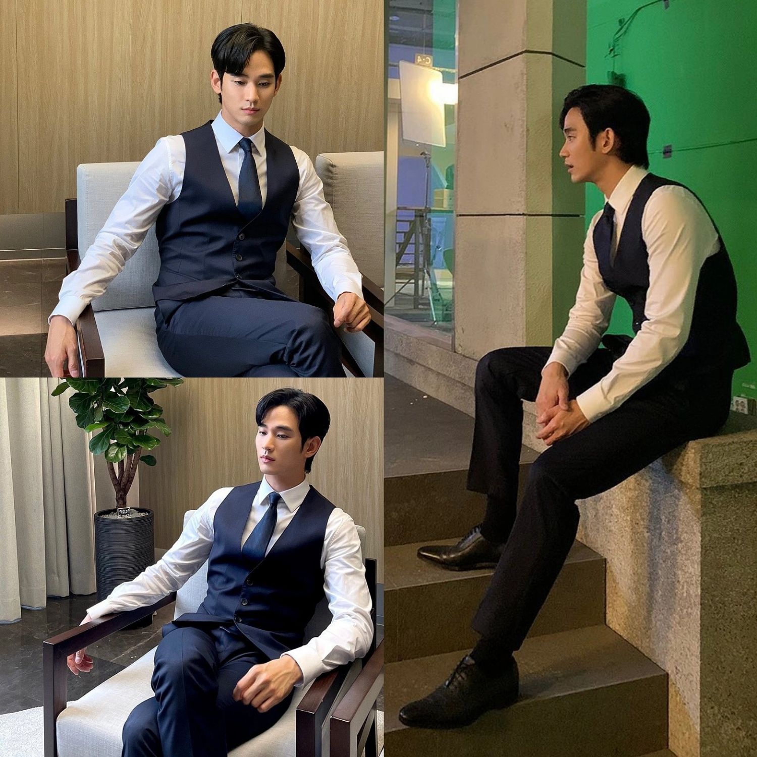 金秀賢的幕後花絮