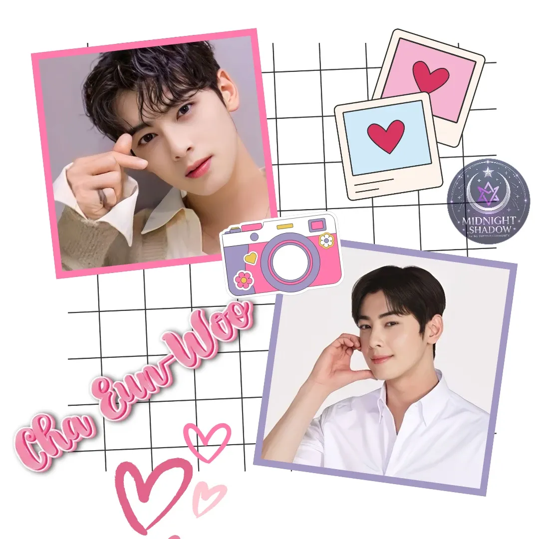 Behind-the-scenes cut of Cha Eunwoo