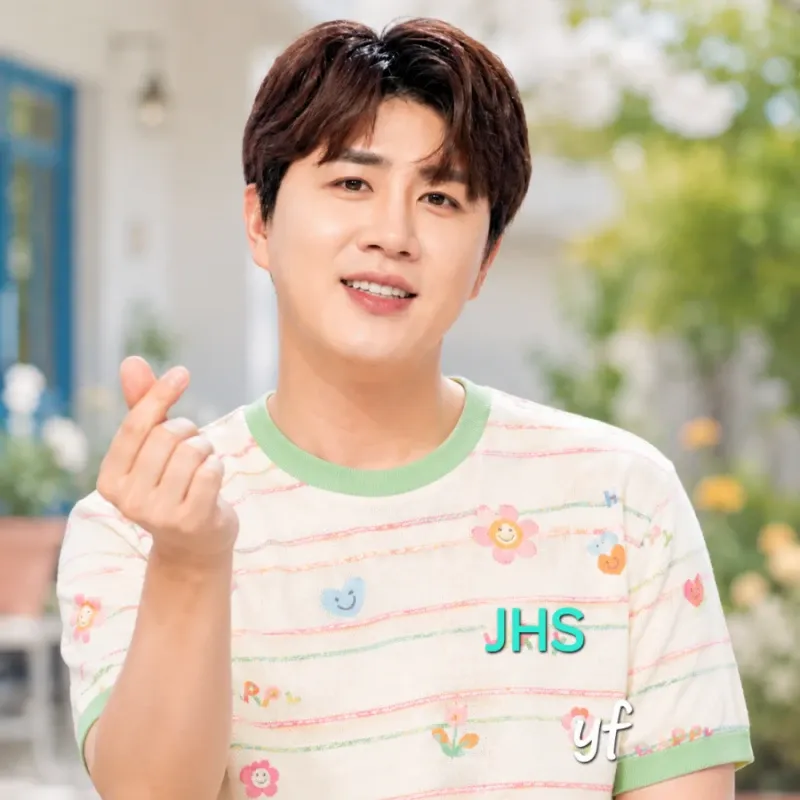 Behind-the-scenes cut of Jin Haesung