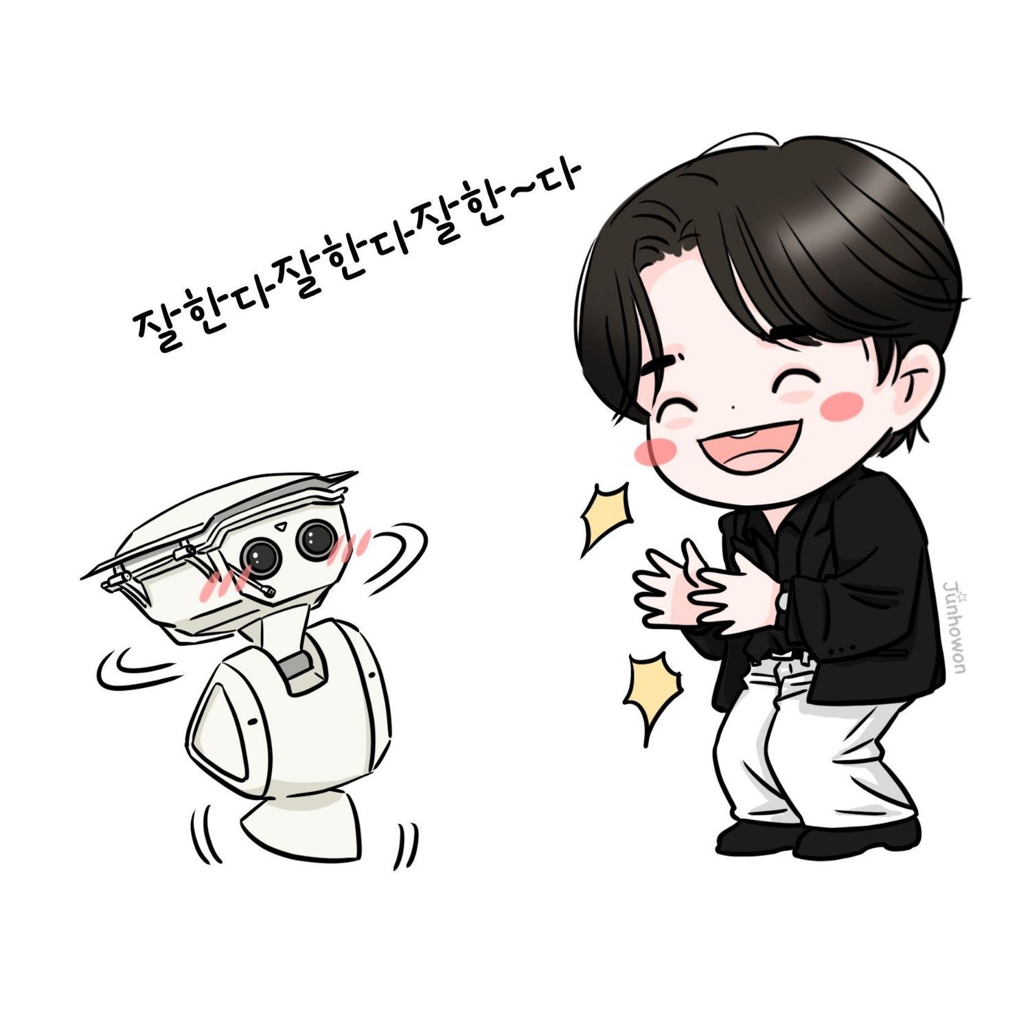 Cuplikan di balik layar dari Lee Junho