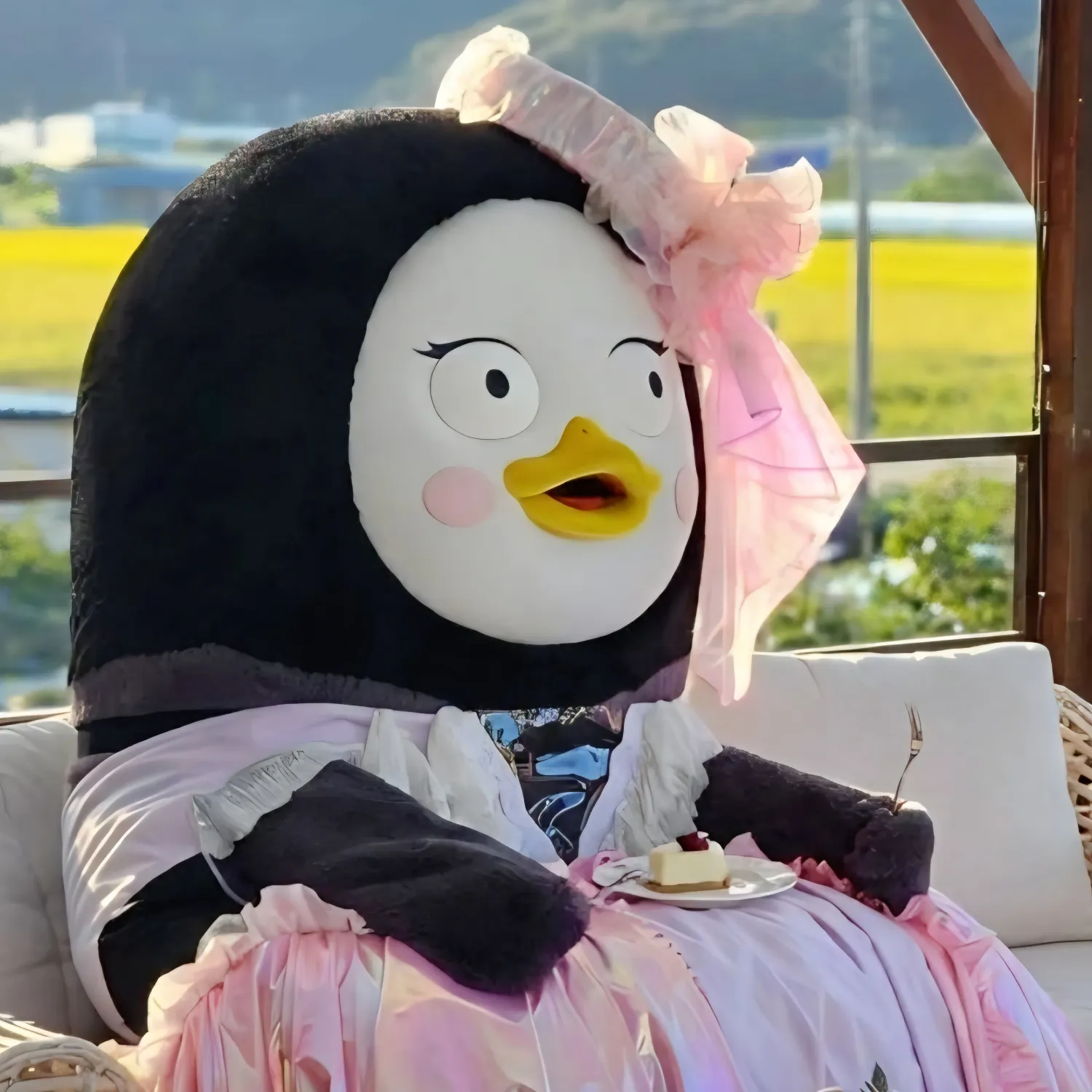 펭수의 비하인드 컷