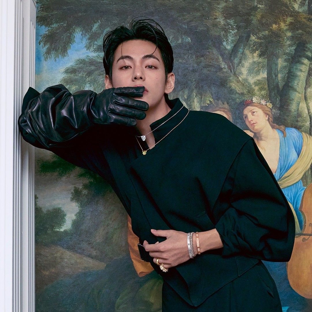 A moment captured by a fan of Kim Taehyung (V)