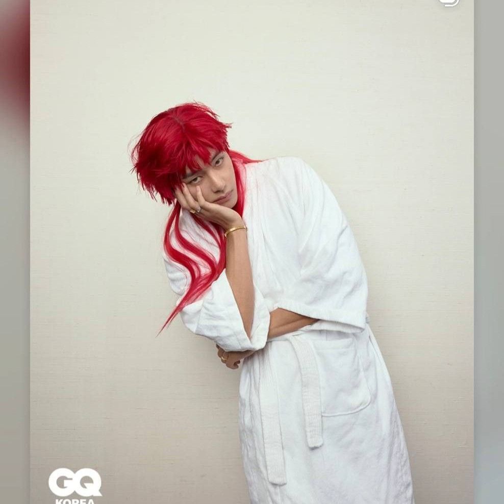 A moment captured by a fan of Kim Taehyung (V)