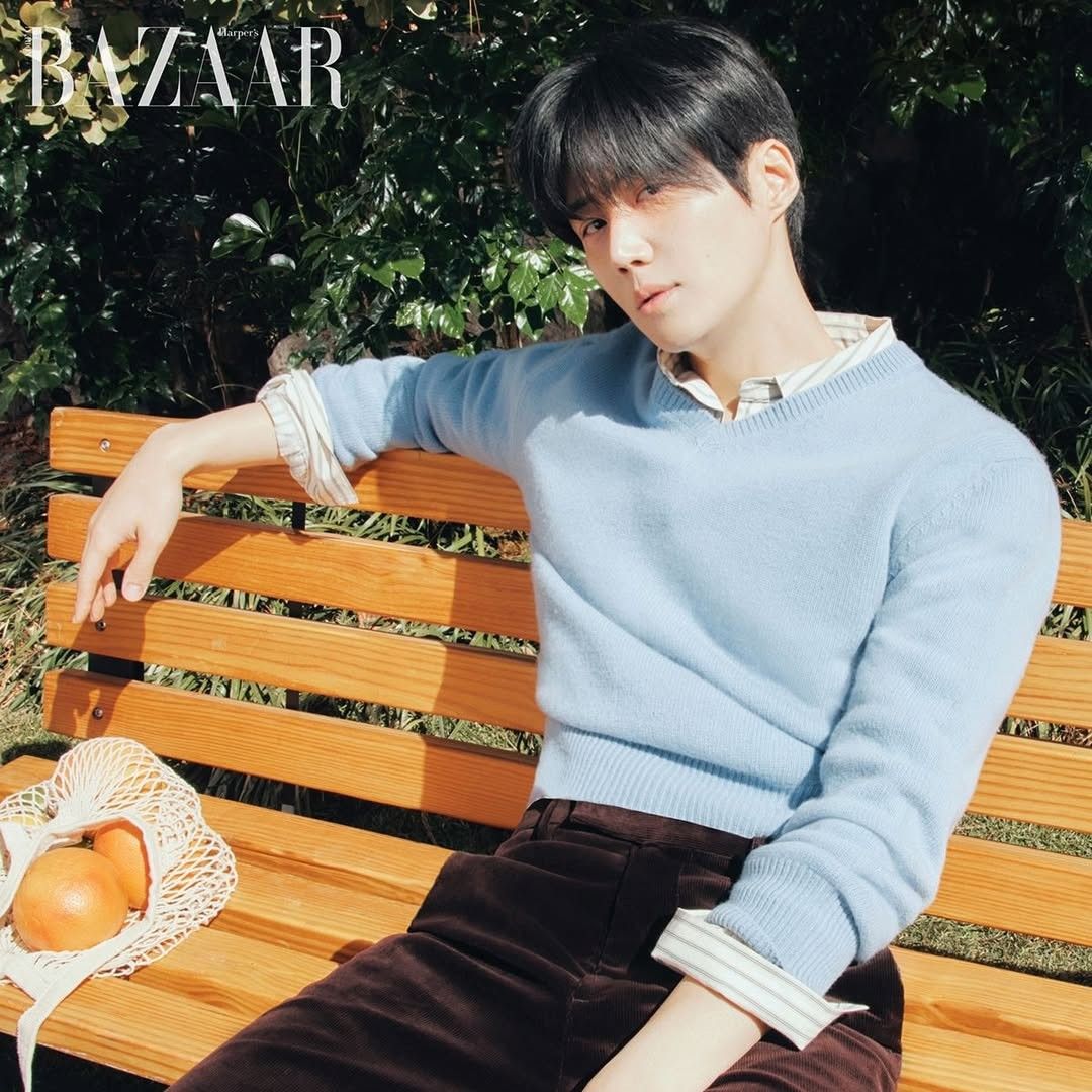 Behind-the-scenes cut of Kim Seonho